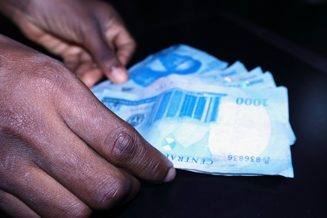 Person using mobile crypto wallet for USDT to naira guide